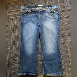 Torrid-Plus Size Blue Jeans (short)